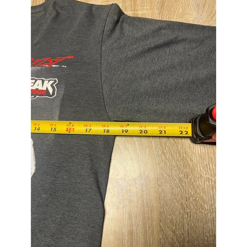 A Boogie vs Artist Monster Outbreak Tour Grey Longsleeve TShirt Small - Picture 5 of 5